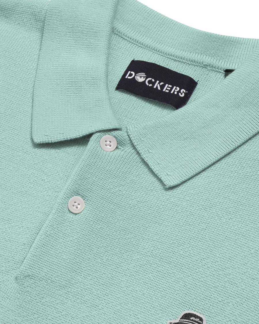 (image for) Word Of Mouth Dockers® x Malbon Sweater Polo, Regular Fit